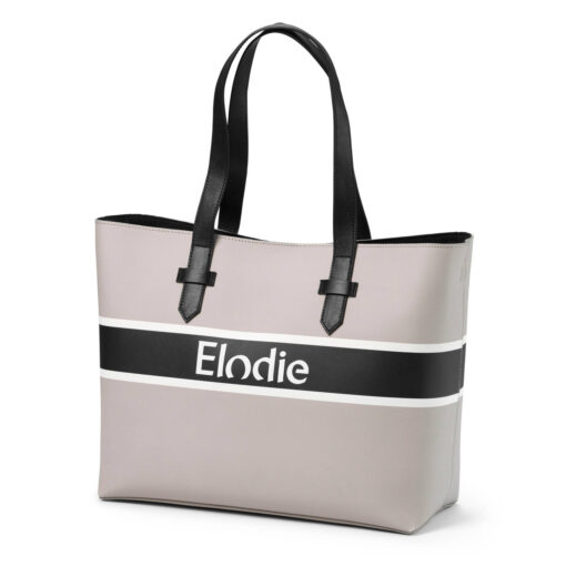 Elodie Luiertas Saffiano Logo Tote