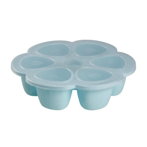 BEABA Multiportions siliconen 6x150 ml blauw