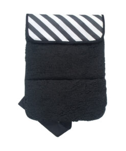 KipKep Napper Teddy Verschoonmatje Black Stripes