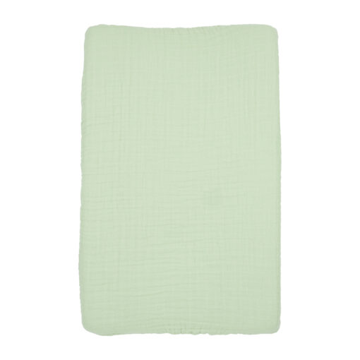 Meyco Aankleedkussenhoes Uni - Pre-washed - Soft Green