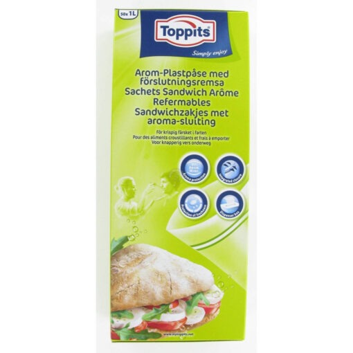 Toppits sandwichzakjes met aromasluiting