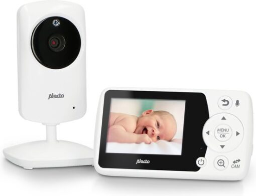 Alecto DVM-64 - Babyfoon met camera - Temperatuurweergave - Wit