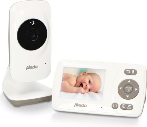 Alecto DVM-71 - Babyfoon met camera - Temperatuurweergave - Wit