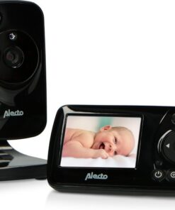 Alecto DVM71BK - Babyfoon met camera - Temperatuurweergave - Zwart