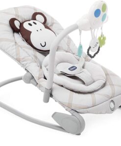 Chicco Relax-wipstoel-Balloon Monkey grijs