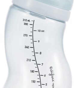 Difrax Babyfles 310 ml Wide - S-Fles - Anti-Colic - Lichtblauw - 1 stuk