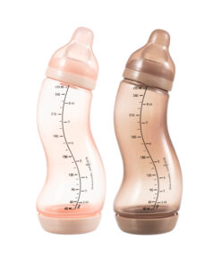 Difrax S-Fles Baby Caramel / Rose 250 ml 2 Stuks