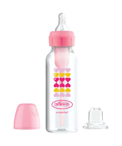 Dr. Brown’s Options+ Starter Kit Fles / Sippy Smal Roze 250 ml