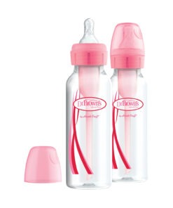 Dr. Brown's Standaardfles Duo-pack 250 ml Roze