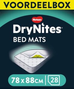 DryNites Matrasbeschermers - 28 stuks - extra absorberend - voordeelverpakking