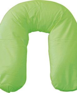 Form Fix Basic Voedingskussenhoes - Body Pillow Kussensloop - Zwangerschapskussen hoes - Zijslaapkussen hoes - 100% Katoen Hoes - Lime