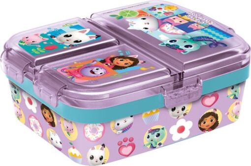 Gabby's Dollhouse Lunchbox met Meerdere Compartimenten