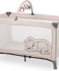 Hauck Dream N Play Go - Campingbedje - Pooh Rainbow Beige