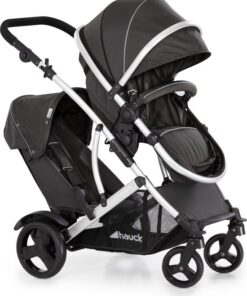 Hauck Duett 2 duo buggy - Vanaf geboorte - Zwart