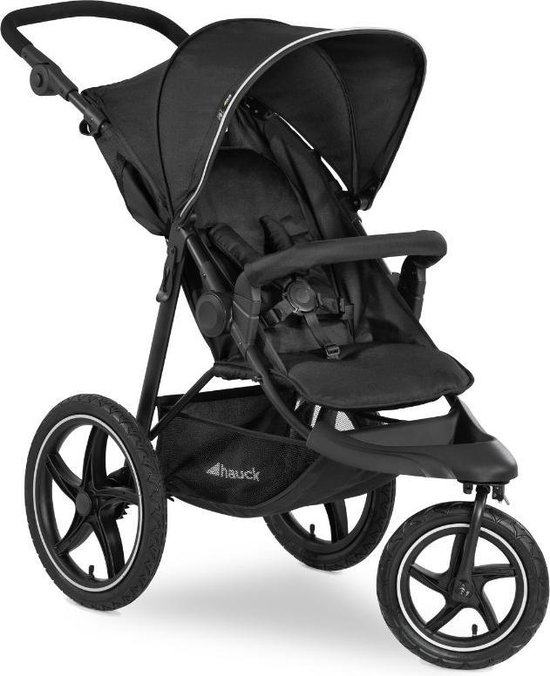 Hauck Runner 2 Buggy - uitvoering voor joggers - zwart