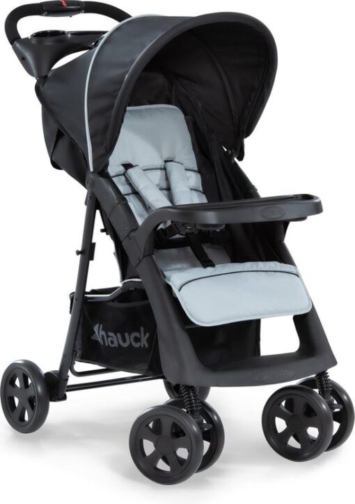 Hauck Shopper Neo II buggy - vanaf geboorte - Caviar / Silver