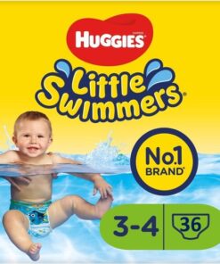 Huggies Little Swimmers - zwemluiers - maat 3/4 - (7 tot 15 kg) - voordeelverpakking - 36 stuks