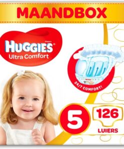 Huggies luiers - Maat 5 (11 tot 25 kg) - 126 stuks - Voordeelverpakking