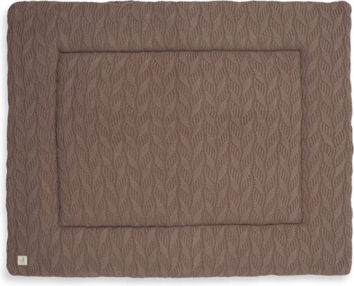 Jollein - Boxkleed (Chestnut) - Spring Knit - Katoen - Speelkleed Baby - 75x95cm