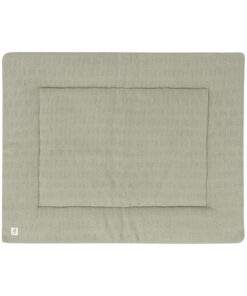 Jollein Grain Knit Boxkleed - 75 x 95 cm - Olive Green