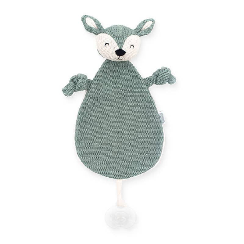 Jollein knuffeldoekje Deer Ash Green Maat