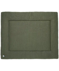 Jollein Pure Knit Boxkleed 75 x 95 cm Leaf Green