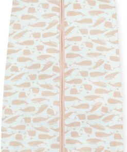 Jollein Zomerslaapzak Baby Hydrofiel 90cm Whales - Pale Pink