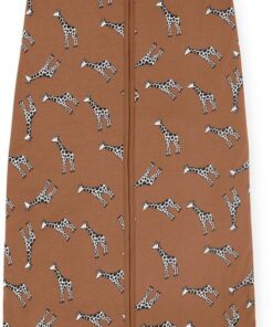 Jollein Zomerslaapzak Baby Jersey 110cm Giraffe - Caramel