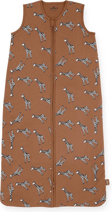 Jollein Zomerslaapzak Baby Jersey 110cm Giraffe - Caramel