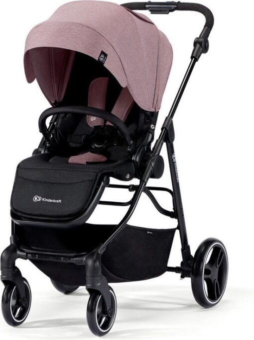 Kinderkraft VESTO Kinderwagen - Waterdichte met UPF 50+ filter - Roze