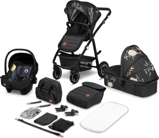 Lionelo Amber 3in1 - Kinderwagen - XXL SET - incl. autostoel - 0-22kg