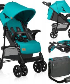 Lionelo Emma Plus - Buggy - lichte - 5-punts gordel - Kinderwagen tot 15kg