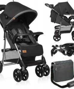 Lionelo Emma Plus - Buggy - lichte - 5-punts gordel - Kinderwagen tot 15kg