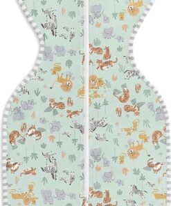 Love to Dream™ Babyslaapzak Swaddle Up™ - Inbakeren - Baby 0-3 maanden - 3.5-6 kg - All season - Safari