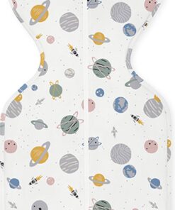 Love to Dream™ Babyslaapzak Swaddle Up™ - Inbakeren - Baby 0-3 maanden - 3.5-6 kg - Zomer - Planet