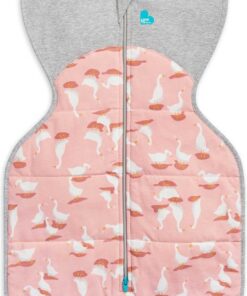 Love to Dream Babyslaapzak Swaddle Up - Inbakeren - Baby 0-3 maanden - 3.5-6 kg - Winter - Oud roze