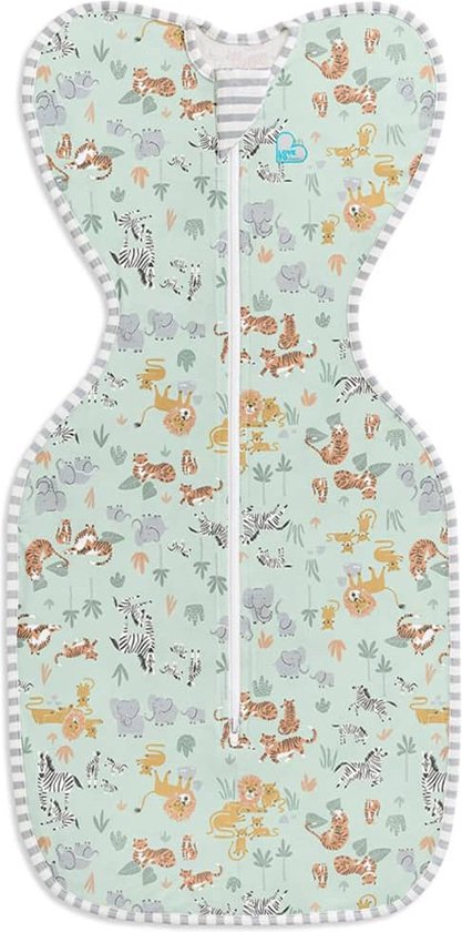 Love to Dream™ Babyslaapzak Swaddle Up™ - Inbakeren - Baby 3-6 maanden - 6-8.5 kg - All season - Safari