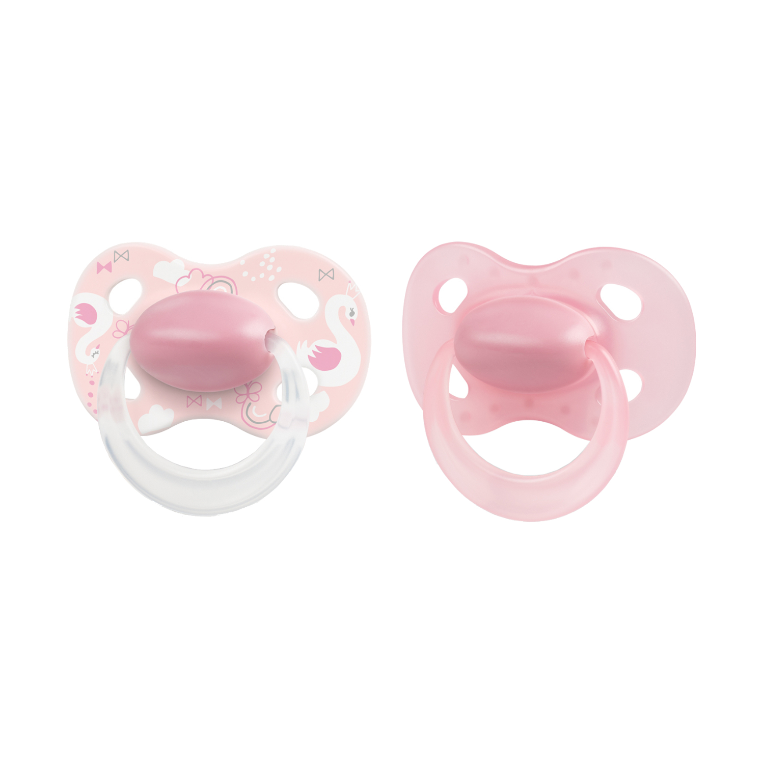 Medela Original Baby Fopspeen Powdery Pink 18+ Mnd 2 Stuks