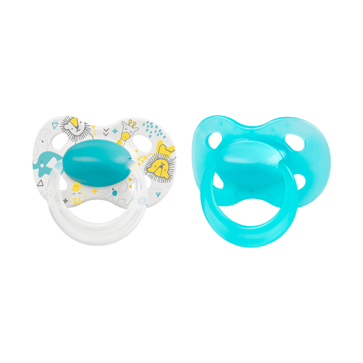 Medela Original Baby Fopspeen Turqoise Blue 0-6 Mnd 2 Stuks