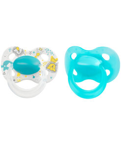 Medela Original Baby Fopspeen Turqoise Blue 6-18 Mnd 2 Stuks