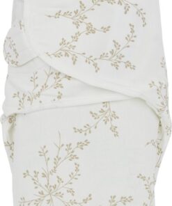 Meyco Baby Branches swaddlemeyco inbakerdoek - sand - 0-3 maanden