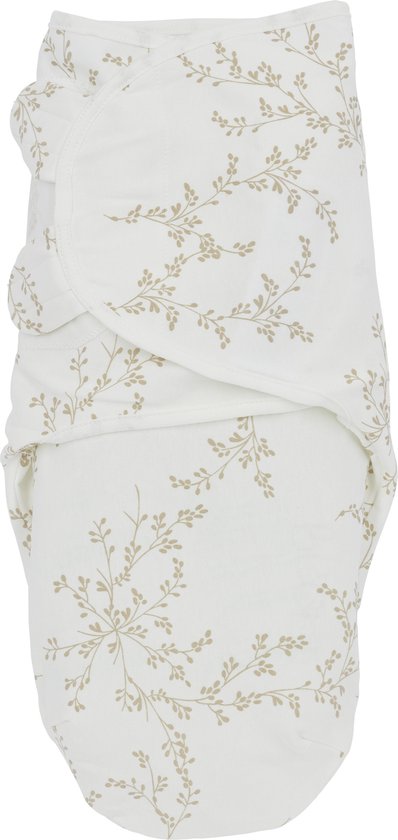 Meyco Baby Branches swaddlemeyco inbakerdoek - sand - 4-6 maanden