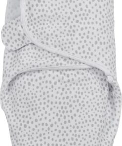 Meyco Baby Cheetah swaddlemeyco inbakerdoek - light grey - 0-3 maanden