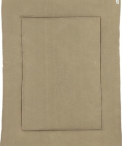 Meyco Baby Knit Basic boxkleed - taupe - 77x97cm