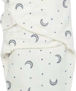 Meyco Baby Moon swaddlemeyco inbakerdoek - indigo - 0-3 maanden