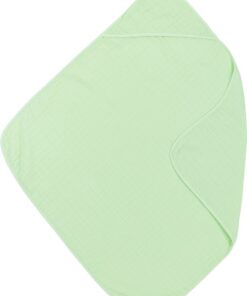 Meyco Baby Uni badcape - hydrofiel - soft mint - 80x80cm