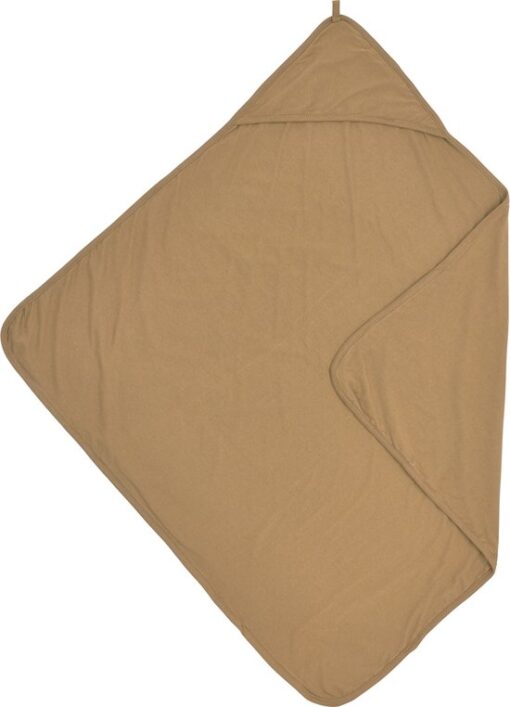 Meyco Baby Uni badcape - toffee - 80x80cm