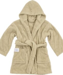 Meyco Baby Uni badjas - badstof - sand - 98/104