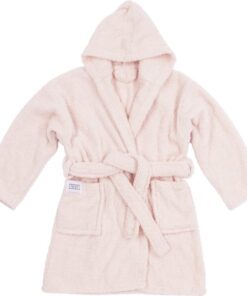 Meyco Baby Uni badjas - badstof - soft pink - 86/92