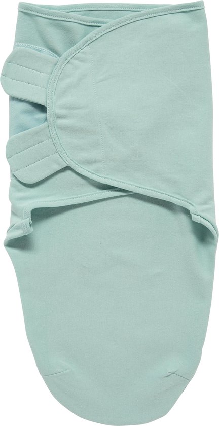 Meyco Baby Uni swaddlemeyco inbakerdoek - new mint - 0-3 maanden